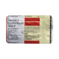 Telmisafe H 40/12.5 MG Tablet 10 Telmisafe H 40/12.5 MG Tablet 10