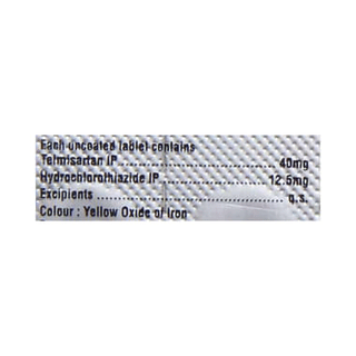 Telmisafe H 40/12.5 MG Tablet 10