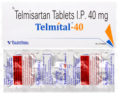 Telmital 40 Tablet 10