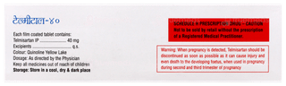 Telmital 40 Tablet 10