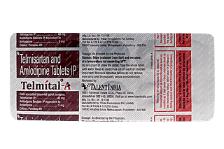 Telmital A 40/5 MG Tablet 10