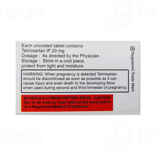 Telong 20 MG Tablet 10