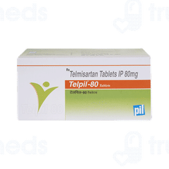 Telpil 80 MG Tablet 10 Telpil 80 MG Tablet 10