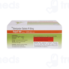 Telpil 80 MG Tablet 10 Telpil 80 MG Tablet 10