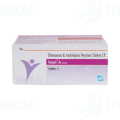 Telpil A 40/5 MG Tablet 10 Telpil A 40/5 MG Tablet 10