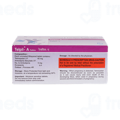 Telpil A 40/5 MG Tablet 10 Telpil A 40/5 MG Tablet 10