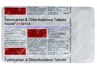 Telpres Ct 40/12.5 MG Tablet 15