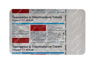 Telpres Ct 40/6.25 MG Tablet 15