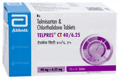 Telpres Ct 40/6.25 Tablet 15 Telpres Ct 40/6.25 Tablet 15