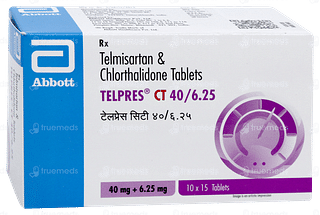 Telpres Ct 40/6.25 Tablet 15