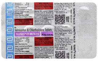 Telpres Ct 40/6.25 Tablet 15
