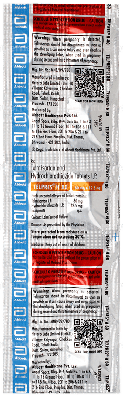Telpres H 80 Tablet 10