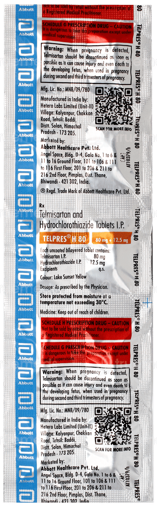 Telpres H 80 Tablet 10