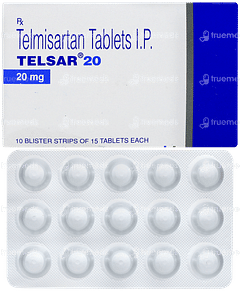 Telsar 20 Tablet 15