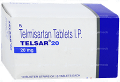 Telsar 20 Tablet 15