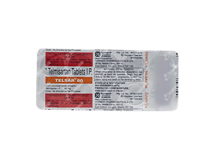 Telsar 80 MG Tablet 10