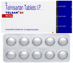 Telsar 80 Tablet 10