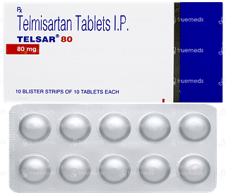 Telsar 80 Tablet 10