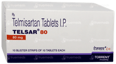 Telsar 80 Tablet 10 Telsar 80 Tablet 10