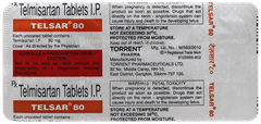 Telsar 80 Tablet 10 Telsar 80 Tablet 10