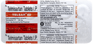 Telsar 80 Tablet 10