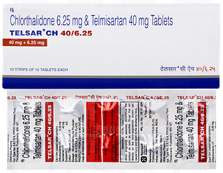 Telsar Ch 40/6.25 Tablet 10