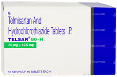 Telsar 80 H Tablet 10 Telsar 80 H Tablet 10