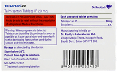 Telsartan 20 Tablet 15 Telsartan 20 Tablet 15