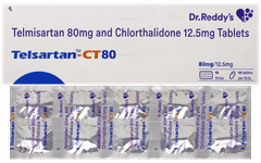 Telsartan Ct 80 Tablet 10 Telsartan Ct 80 Tablet 10