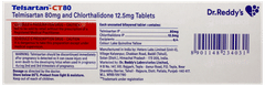 Telsartan Ct 80 Tablet 10 Telsartan Ct 80 Tablet 10
