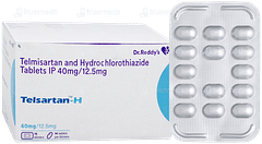 Telsartan H Tablet 14