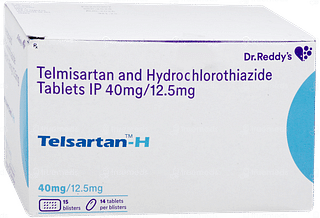 Telsartan H Tablet 14