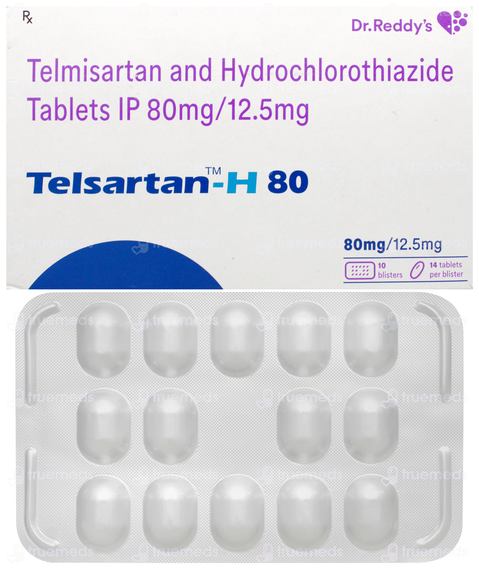 Telsartan H 80 Tablet 14: Uses, Side Effects, Price & Substitutes