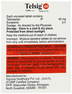 Telsig 40 Tablet 15