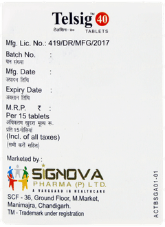 Telsig 40 Tablet 15
