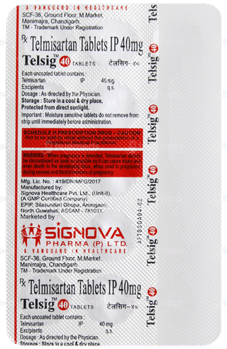Telsig 40 Tablet 15