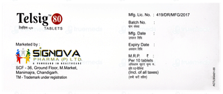 Telsig 80 Tablet 10