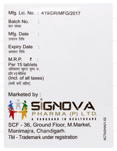 Telsig H 40mg Tablet 15