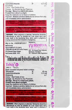 Telsig H 40mg Tablet 15