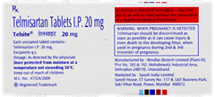 Telsite 20Mg Tablet 15 Telsite 20Mg Tablet 15