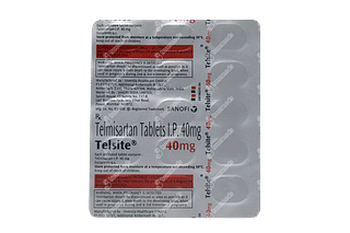 Telsite 40 MG Tablet 15