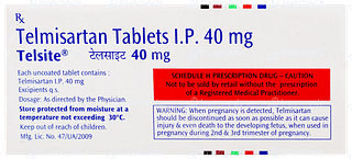 Telsite 40mg Tablet 15