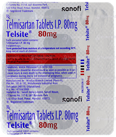 Telsite 80Mg Tablet 15