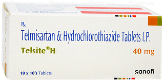 Telsite H 40mg Tablet 10