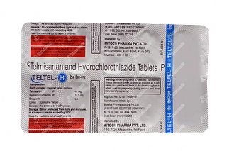 Teltel H 40/12.5 MG Tablet 10