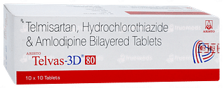 Telvas 3d 80 Tablet 10