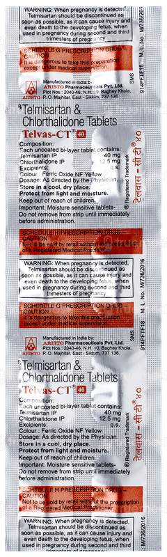 Telvas Ct 40 Tablet 10