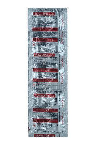 Telvas H 40/12.5 MG Tablet 10