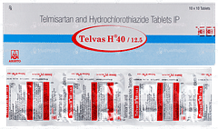 Telvas H 40/12.5 Tablet 10