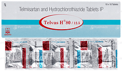 Telvas H 80/12.5 Tablet 10
